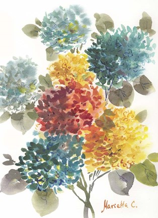 Framed Flower Series 21 Print