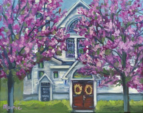 Framed In Bloom Print