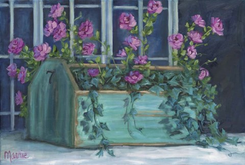 Framed Repurposed Print