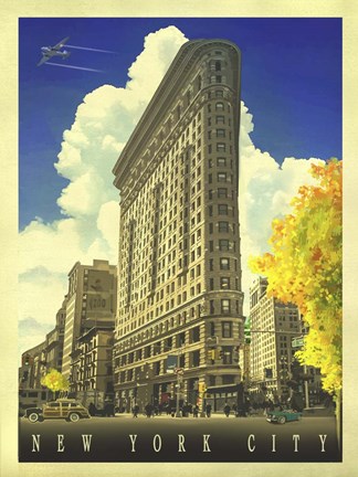 Framed New York Rush Hour Print