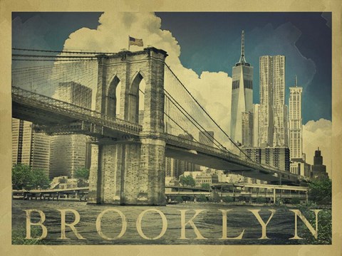Framed Brooklyn Print