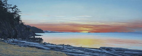 Framed Touch of Gold Print