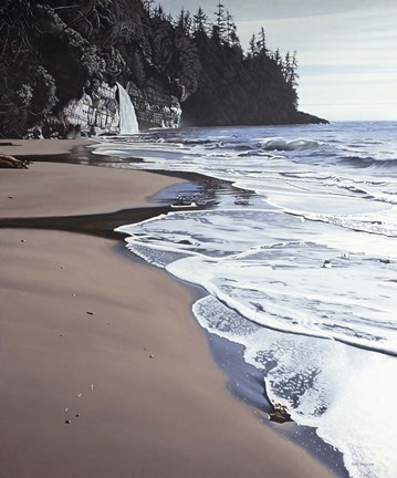 Framed Mystic Beach 2 Print