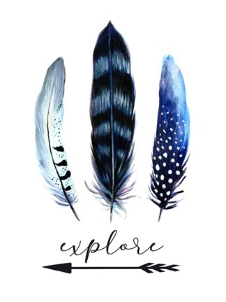 Framed Explore Print