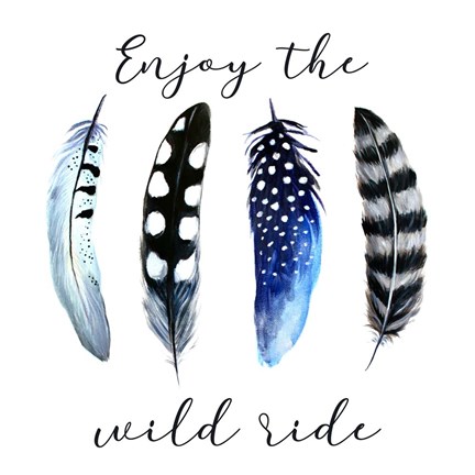 Framed Enjoy the Wild Ride Print