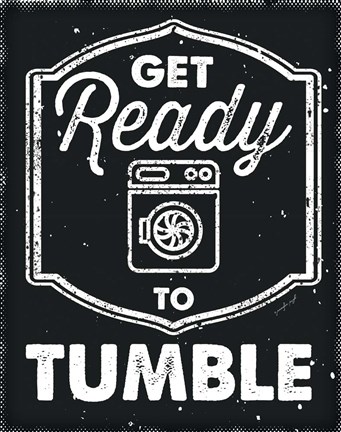 Framed Get Ready to Tumble Print