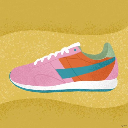 Framed Sneaker Print