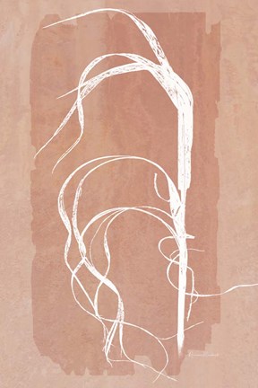 Framed Fall Grasses No. 2 Print