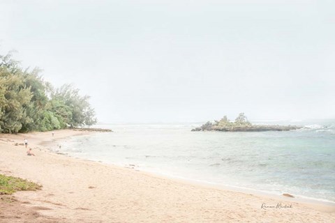 Framed Day at the Beach II Print