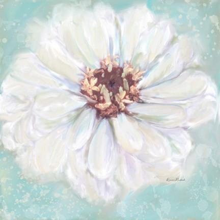 Framed Zinnia III Print