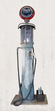 Framed Vintage Fuel No. 2 Print