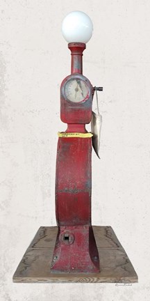 Framed Vintage Fuel No. 4 Print