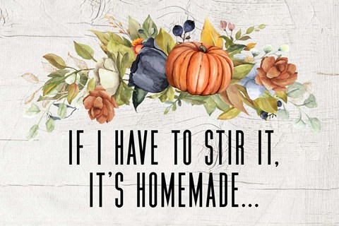 Framed Stir It Print