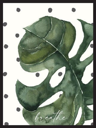 Framed Breathe Print