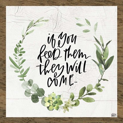 Framed Feed Them Print