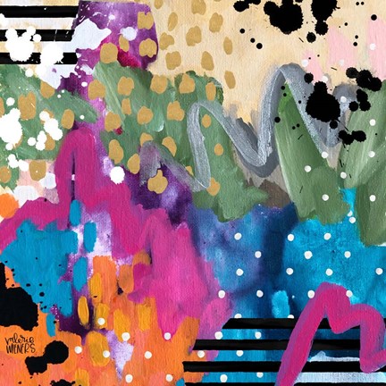 Framed Wiggles II Print