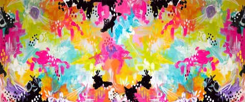 Framed Abstract Repeat Print