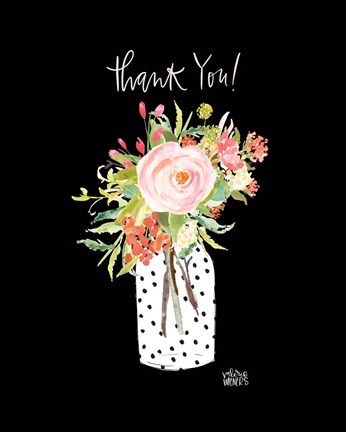 Framed Thank You Print