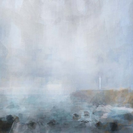 Framed Headland Light Print