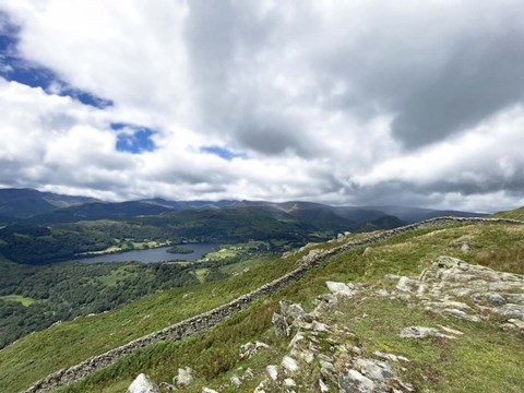 Framed Mountain View Print