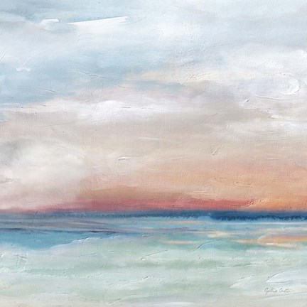 Framed Serene Scene Bright I Print