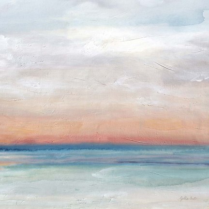 Framed Serene Scene Bright II Print