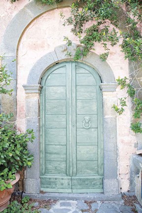 Framed Venice Doorway Light Print