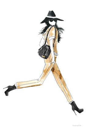 Framed Out On the Town I Print