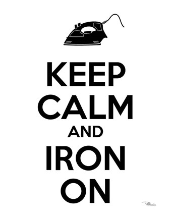 Framed Laundry On II BW Print