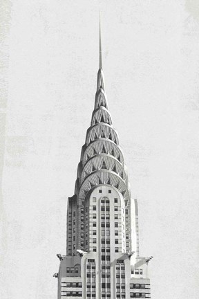 Framed Chrysler Building NYC Print