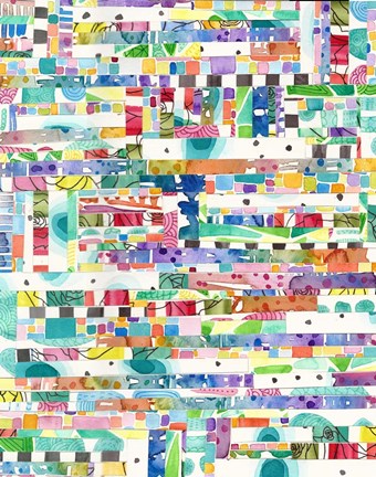 Framed Dreaming Of Color Print