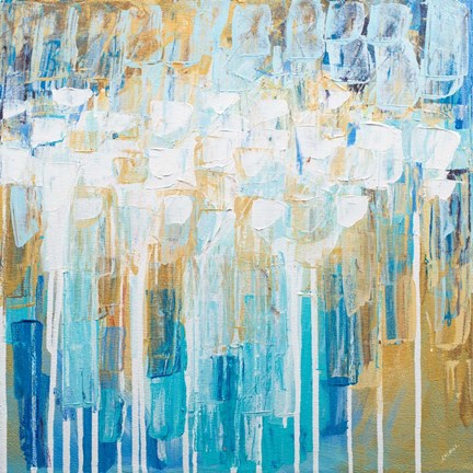 Framed Organic Party Print