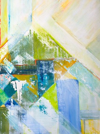 Framed Summerview Abstract II Print