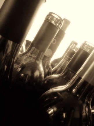 Framed Open Bottle II Print