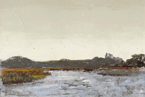 Framed Along the Water (Neutral) Print