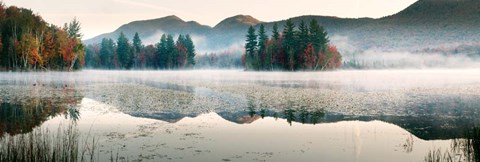 Framed Lefferts Pond Print