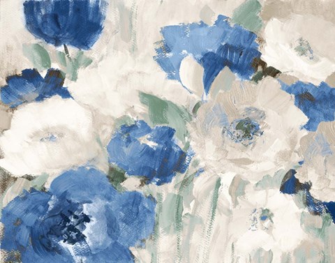 Framed Cottage Flower Power Print