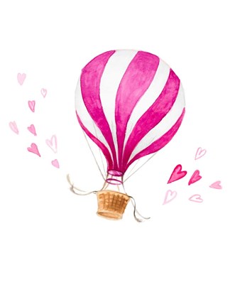 Framed Love Is In The Air Print