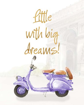 Framed She&#39;s Going Places II Print