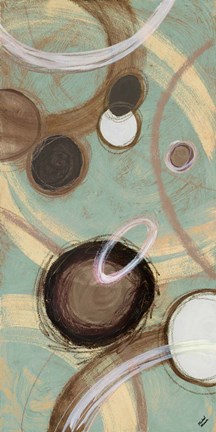 Framed Inside Turquoise II Print