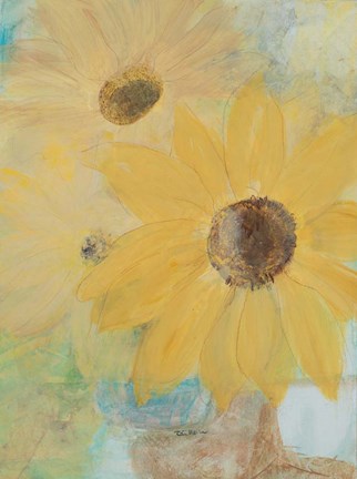Framed Big Sunflowers Print