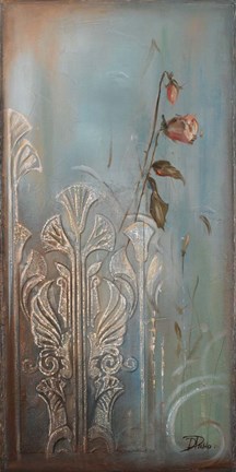 Framed Ornaments &amp; Roses I Print