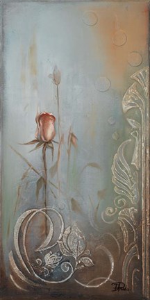 Framed Ornaments &amp; Roses II Print