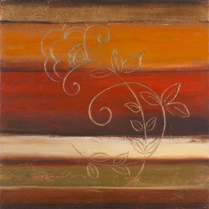 Framed Sunset Fantasy I Print