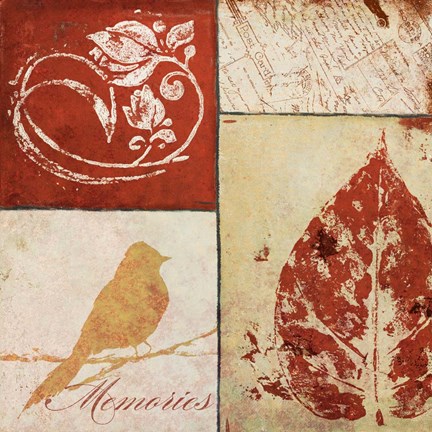 Framed Reflecting II Print