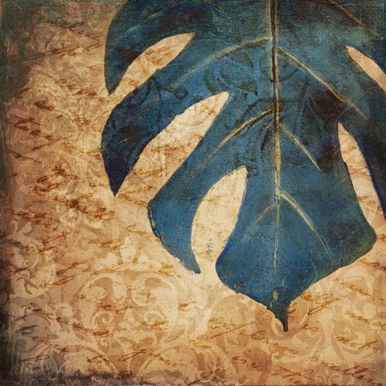 Framed Balazo Damask I Print