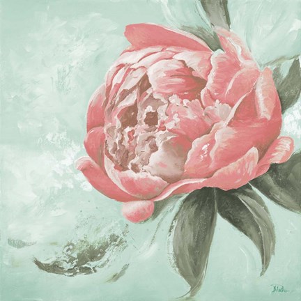 Framed Pink Peonies II Print