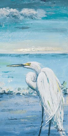 Framed Great Blue Egret II Print