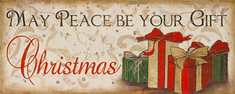 Framed Gift of Peace Print