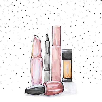 Framed Getting Ready II Print